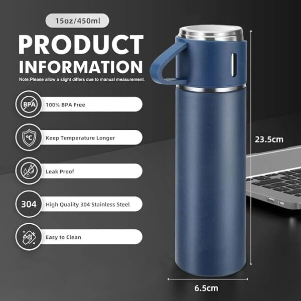 ⁦حافظة الحرارة و البرودة Airay Vacuum Insulated 500ml⁩ - الصورة ⁦2⁩